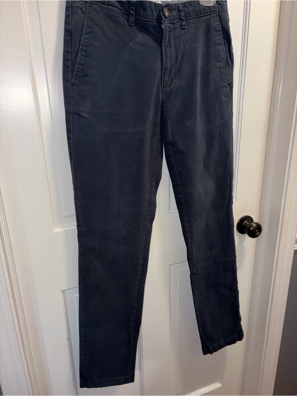 Amazon Essentials Men's Black Casual Chino Pants - Size 29/34